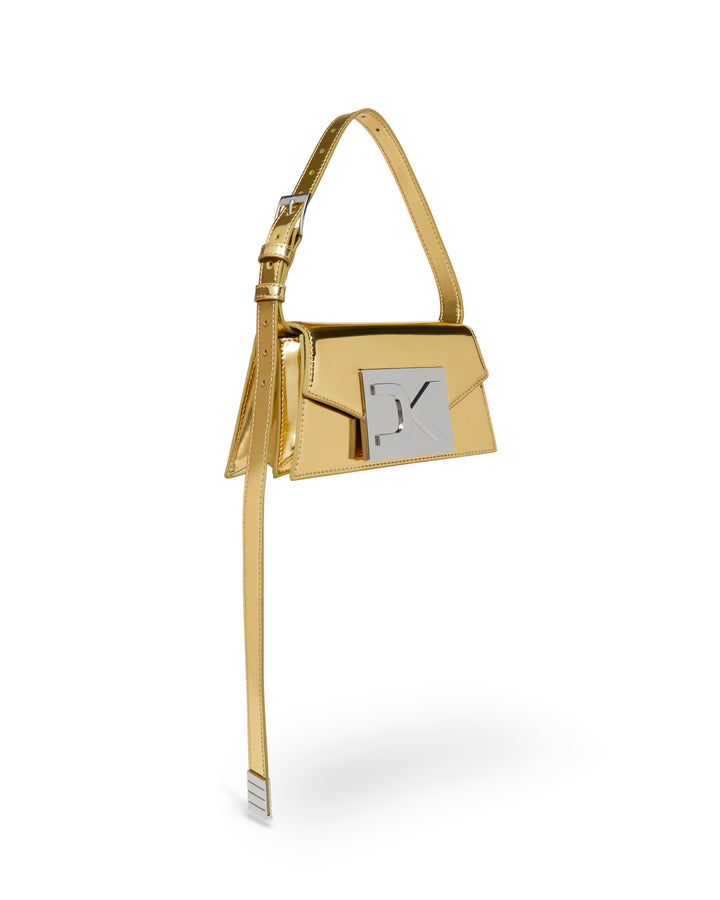 DK MINI CITY BAG IN GOLD