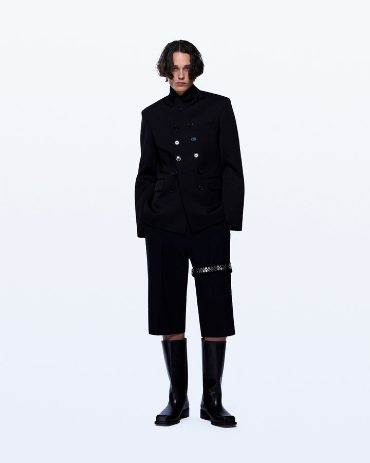 DOUBLE BREASTED TAILORED CHORE JACKET
