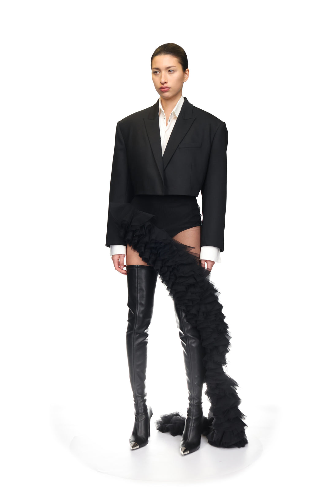 OVERSIZED CROPPED JACKET