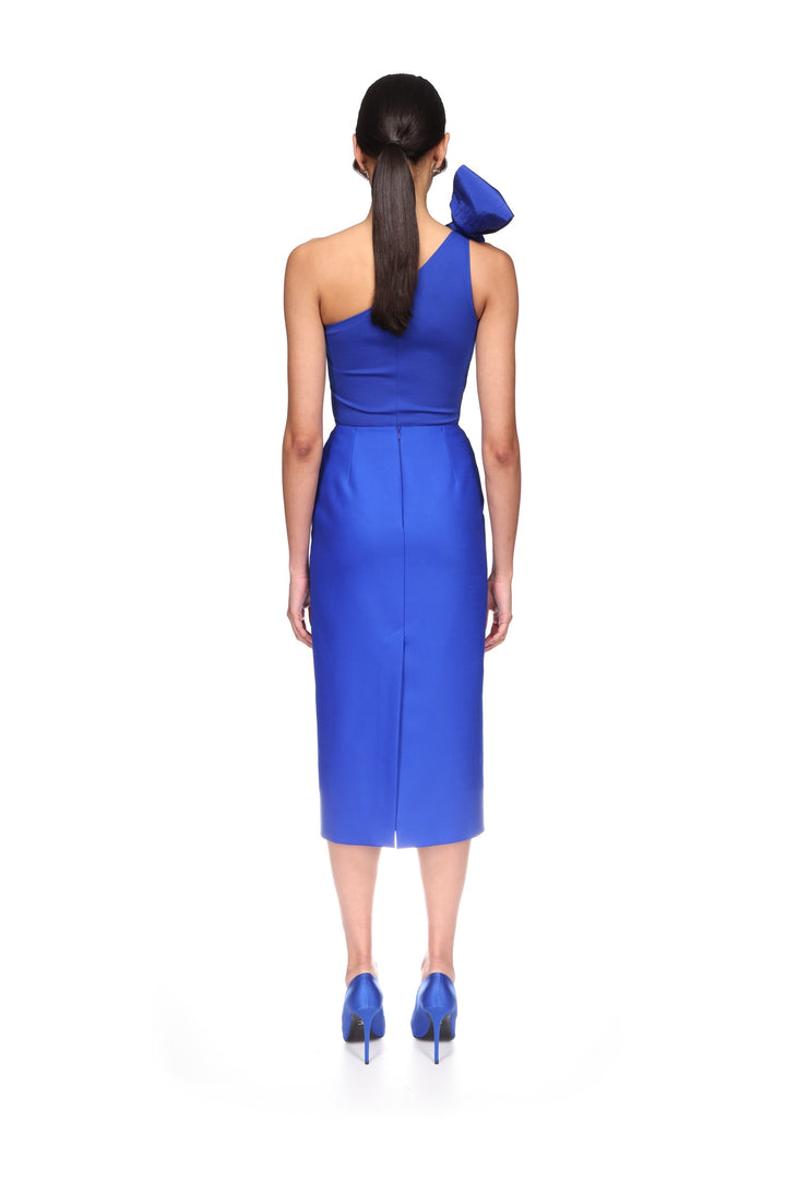 TAILORING WOOL PENCIL MIDI SKIRT