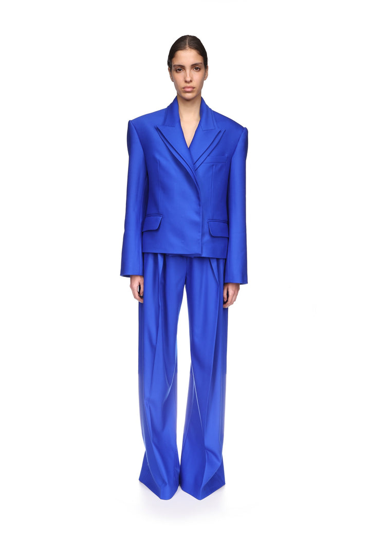 DOUBLE BREASTED TAILORED JACKET