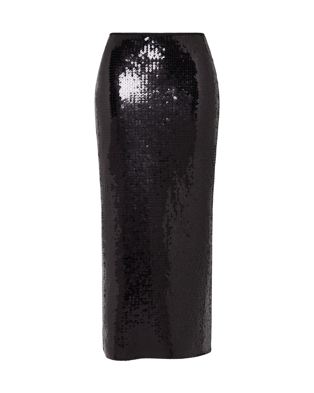 METALLIC SEQUIN PENCIL SKIRT