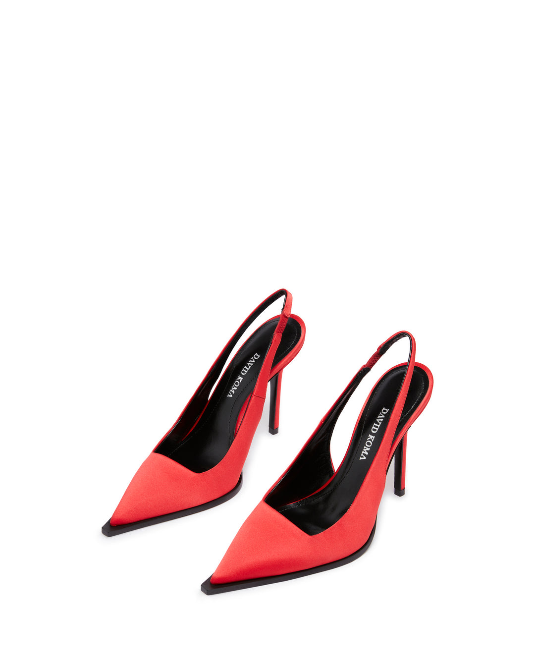 SLINGBACK PUMPS IN RED