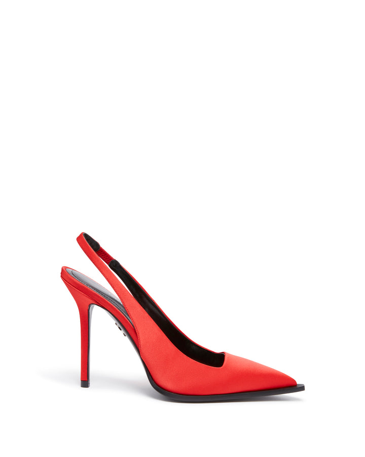 SLINGBACK PUMPS IN RED