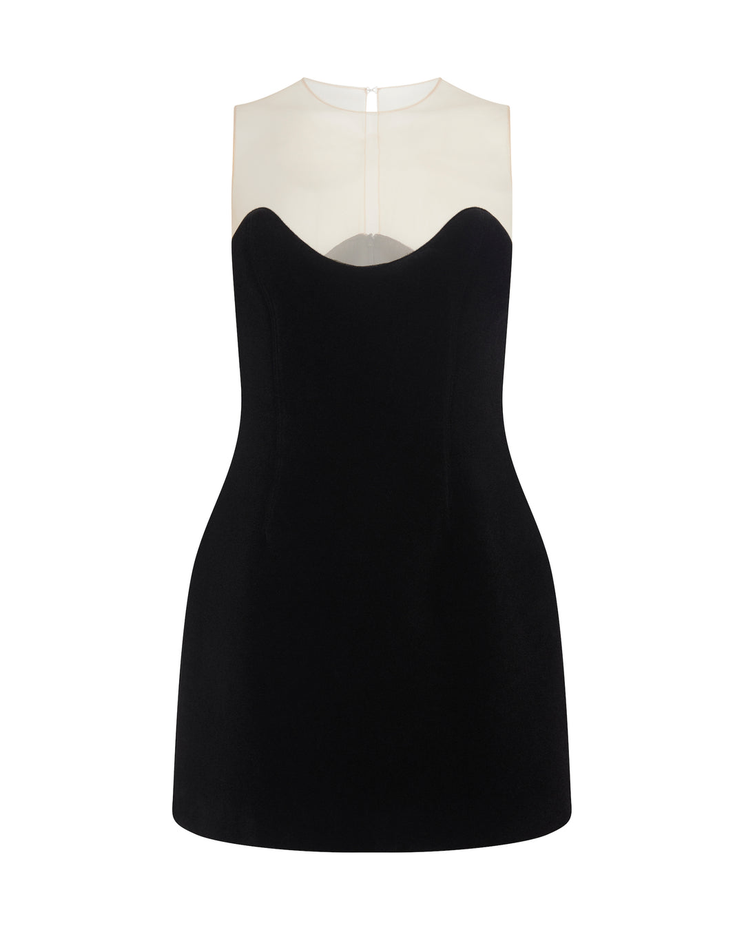 David koma black and white dress best sale