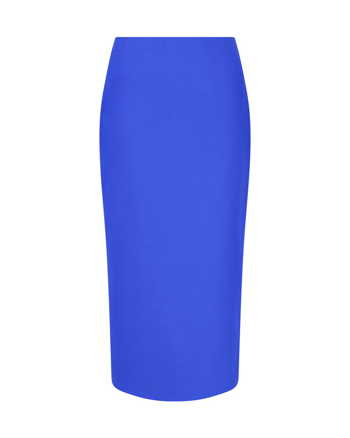 TAILORING WOOL PENCIL MIDI SKIRT