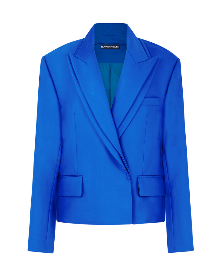 DOUBLE BREASTED TAILORED JACKET