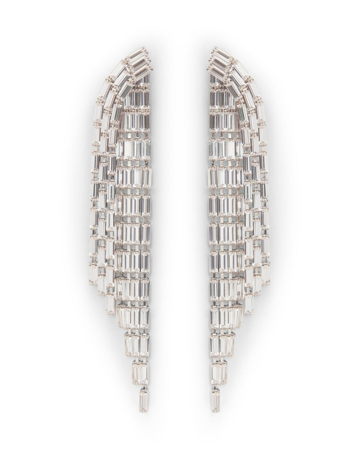 BAGUETTE FRINGE EARRINGS