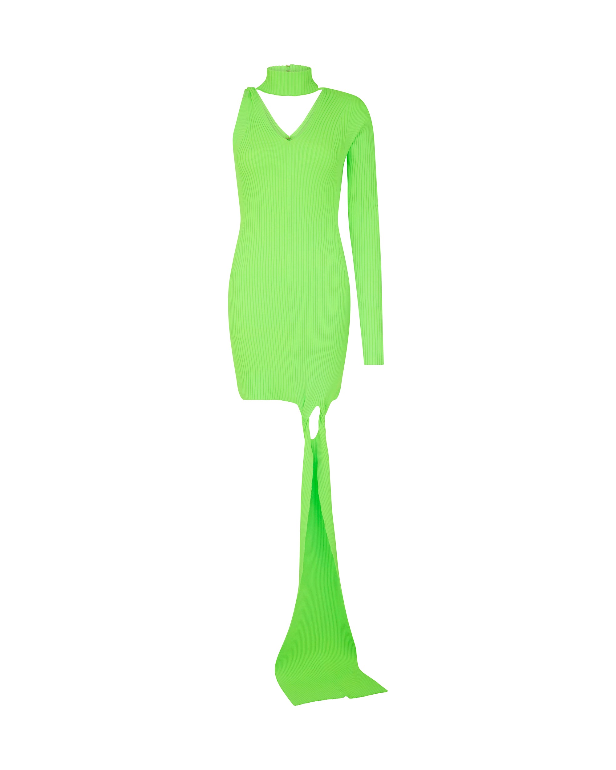 David koma green clearance dress