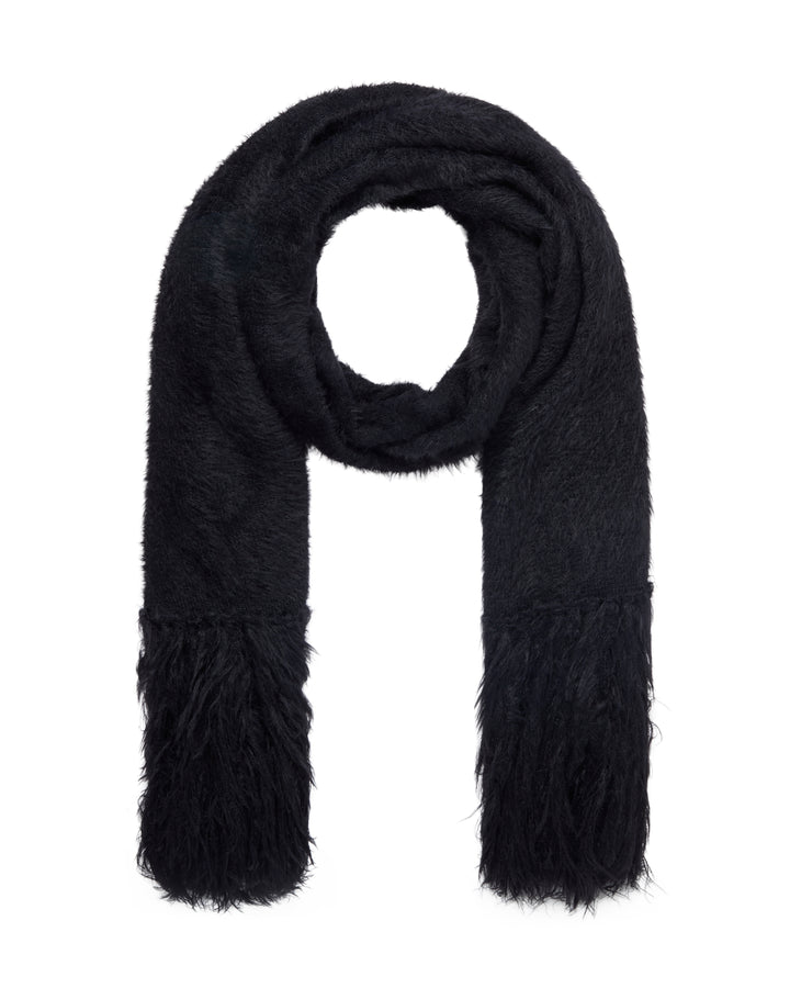OVERSIZED SCARF IN BLACK