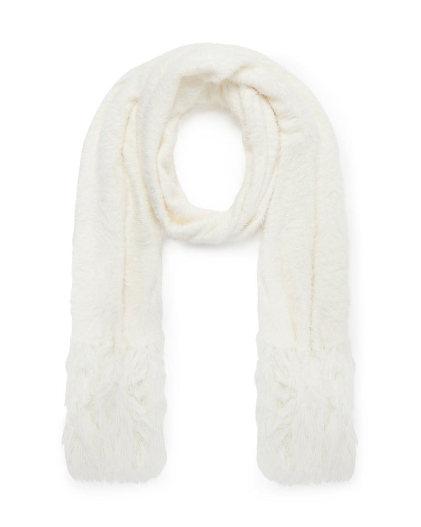 OVERSIZED SCARF IN WHITE – David Koma