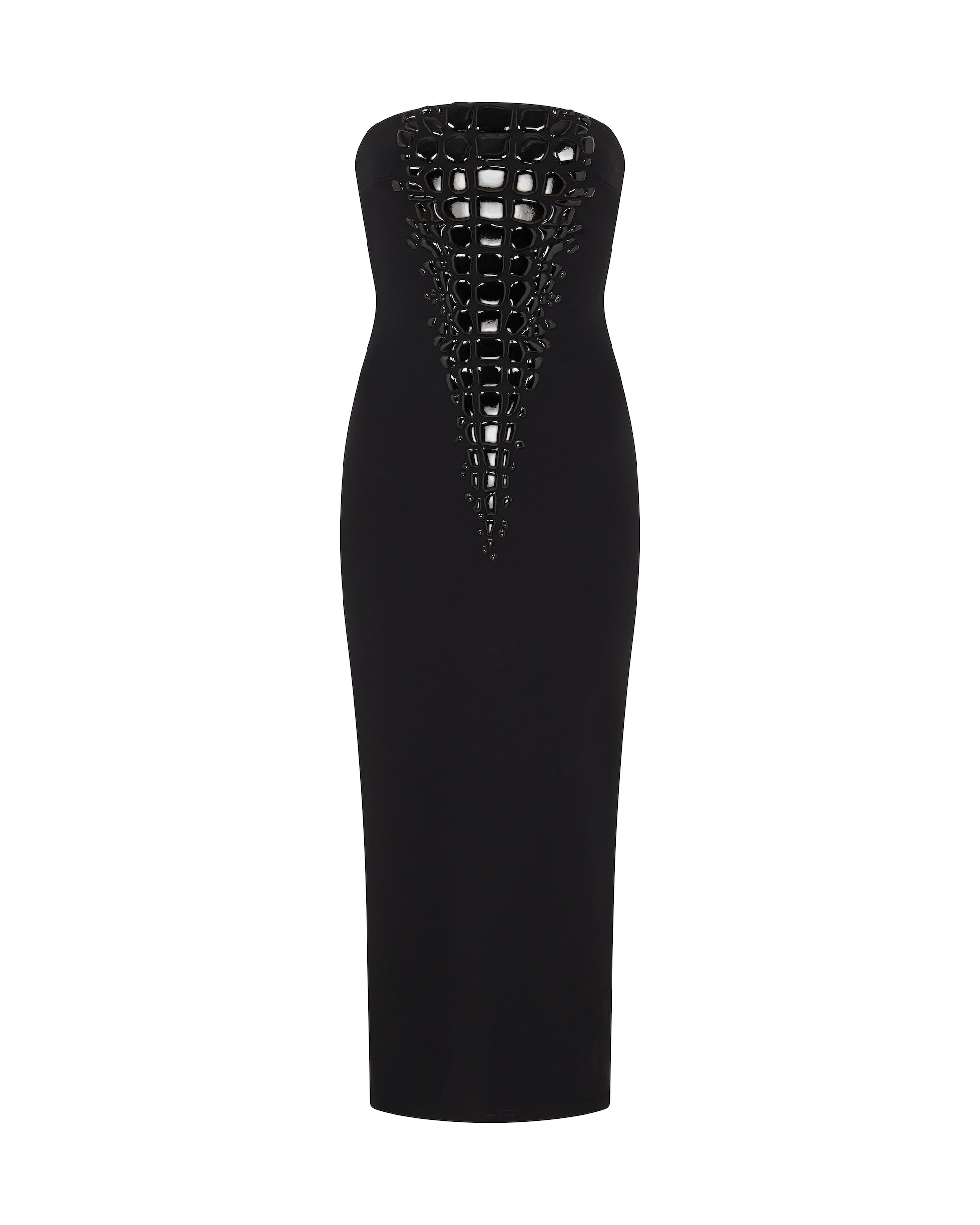 オールインワン・サロペット David Koma Rectangle Crystal Embroidery Detail Midi Dress David Koma Rectangle Crystal Embroidery Detail Midi Dress