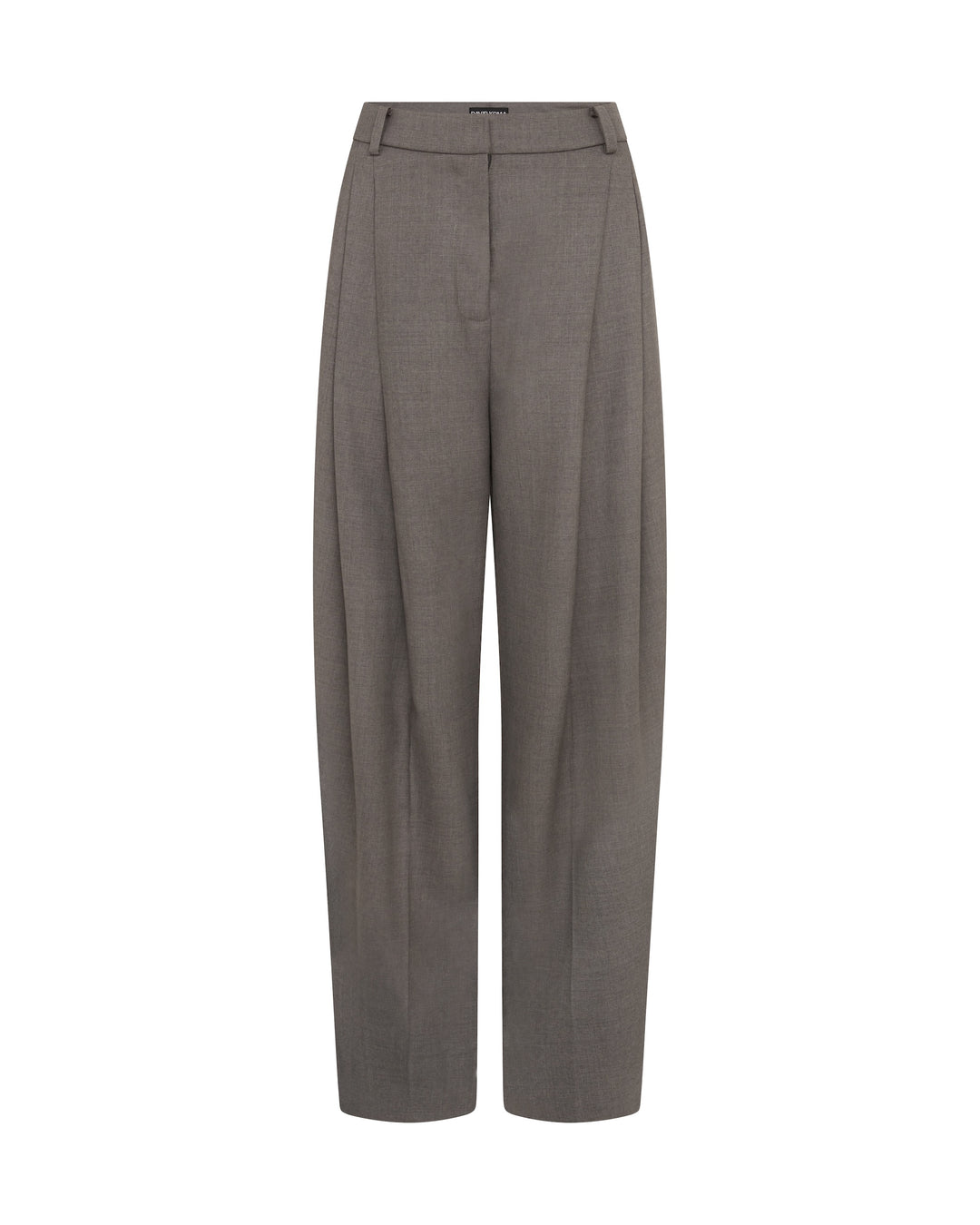 DOUBLE PLEATED TAILORED TROUSERS