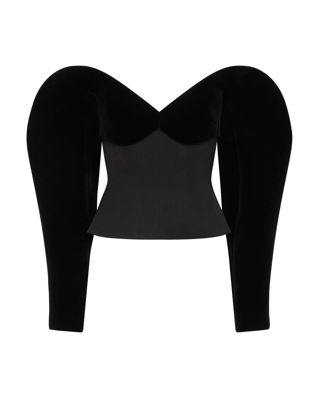 SCULPTURED SLEEVE TOP
