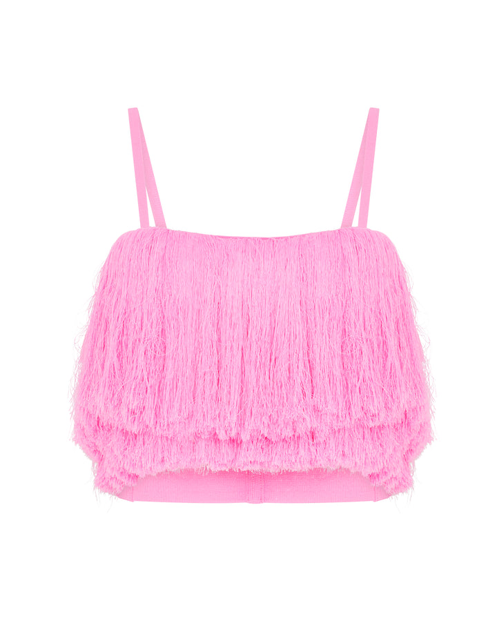 FRINGE KNIT TOP