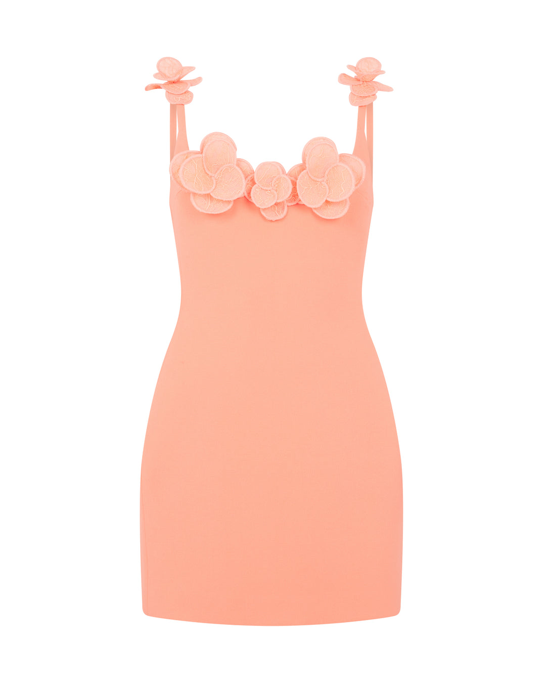 david koma women's natural tulle trimmed satin balconette mini dress David Koma Women's Natural Tulle-Trimmed Satin Balconette Mini Dress