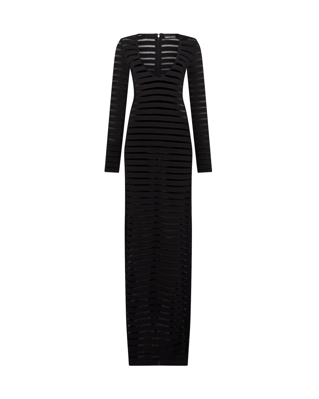 david koma knit dress David Koma Ribbed-knit jersey midi dress David Koma