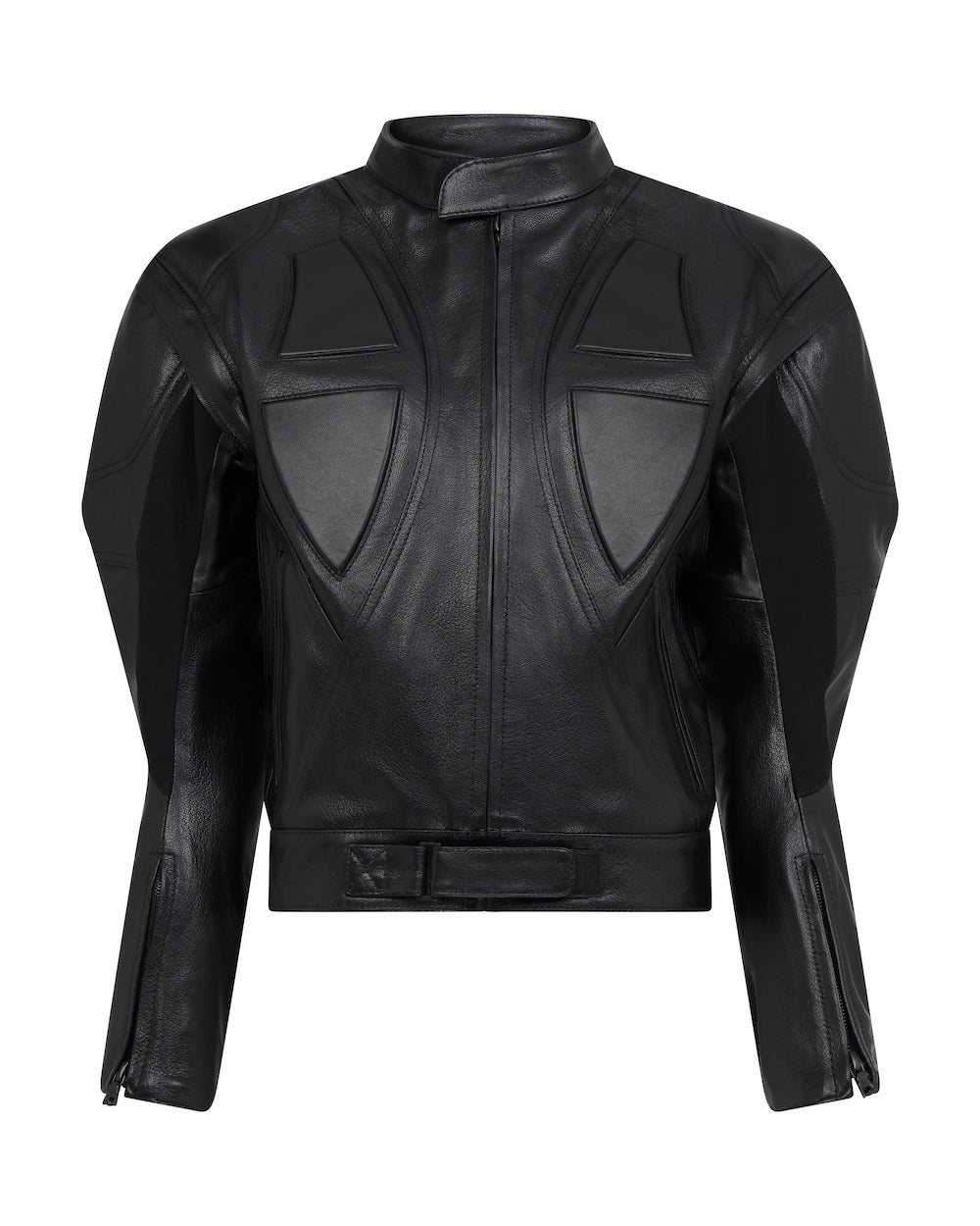 LEATHER BIKER JACKET