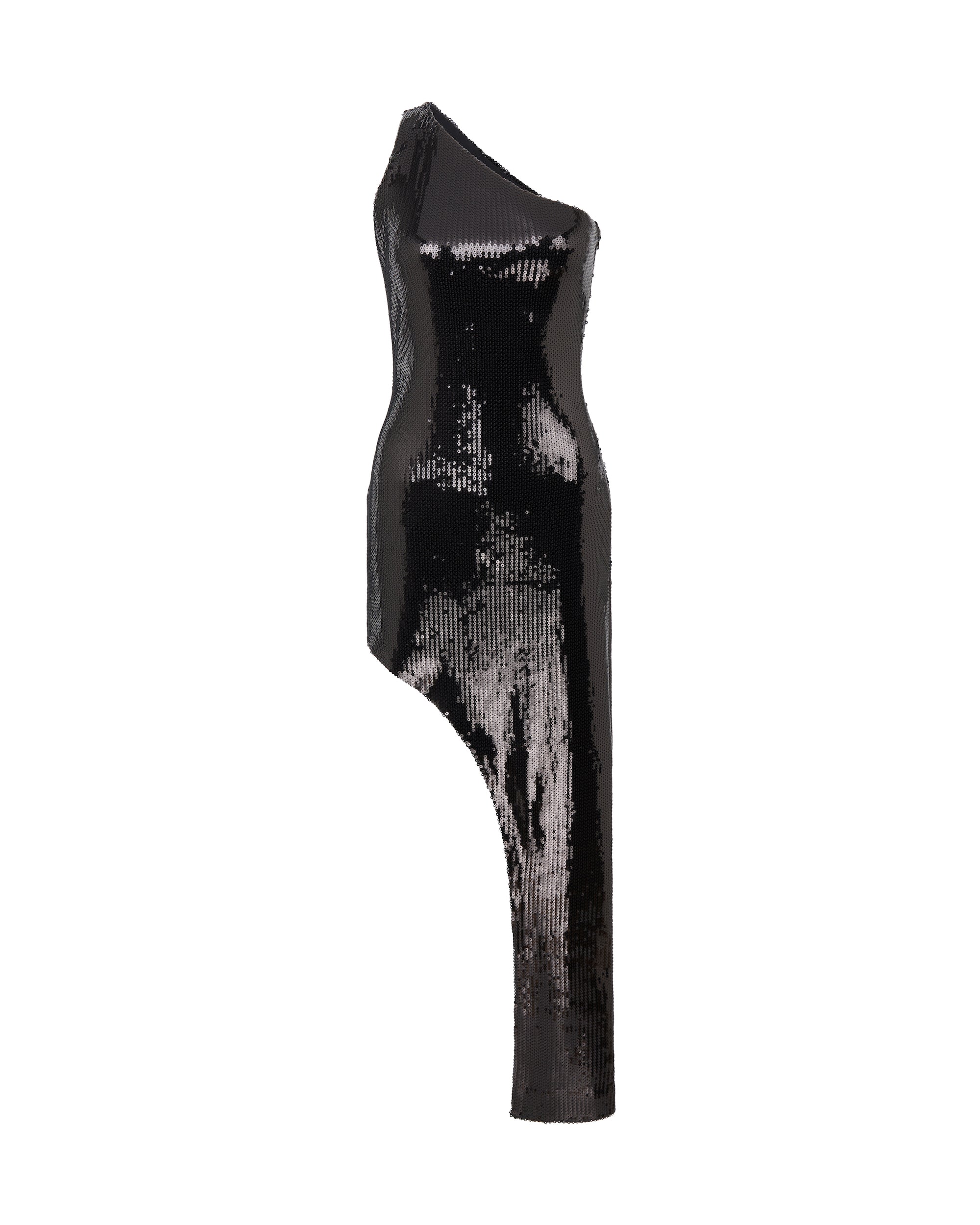オールインワン・サロペット David Koma Asymmetrical Open-Leg Midi Dress ONE SHOULDER ASYMMETRIC OPEN LEG MIDI DRESS IN BLACK – David