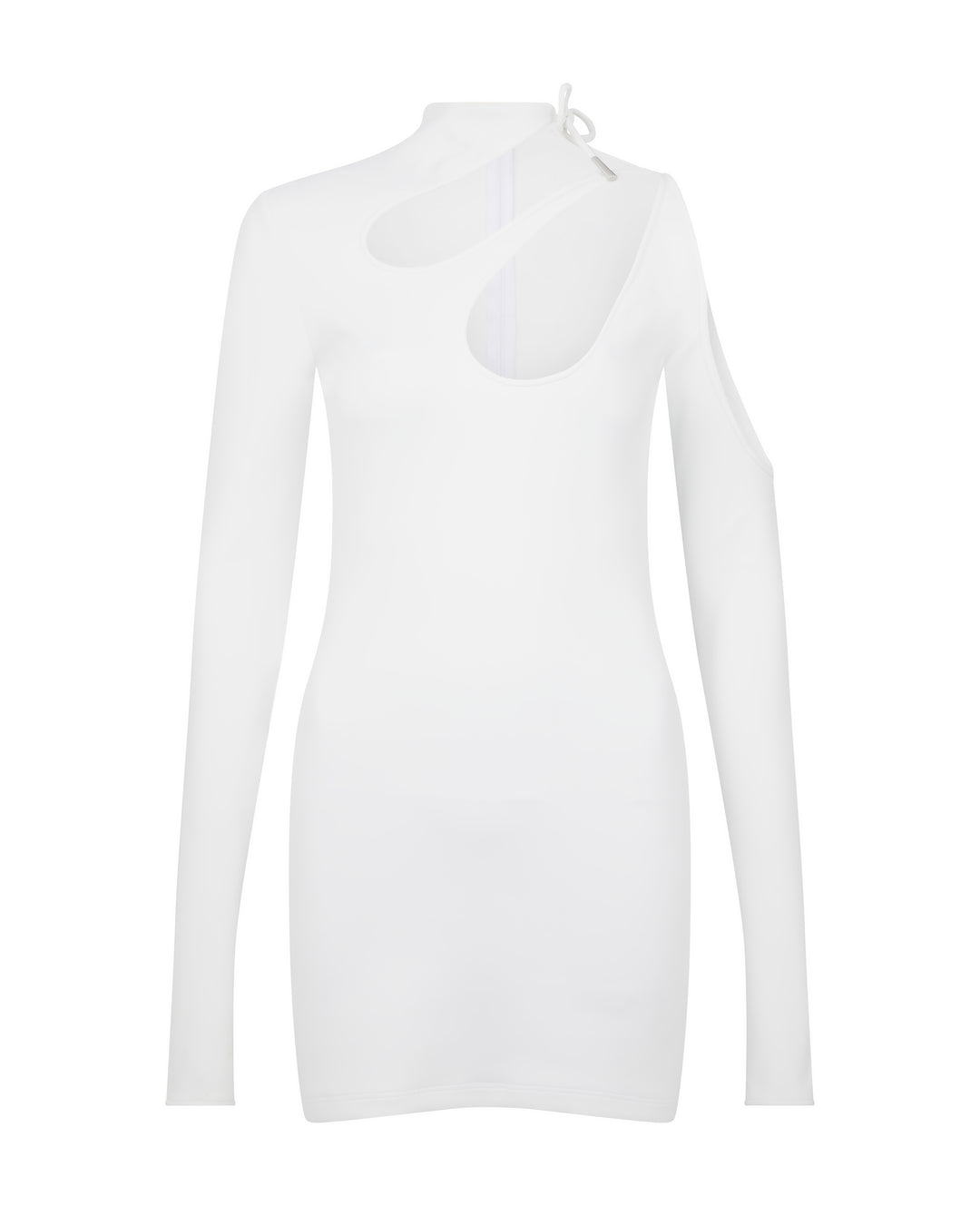 david koma cut out dress DAVID KOMA Purple Cut-out Waist Fit Flare Skater Dress