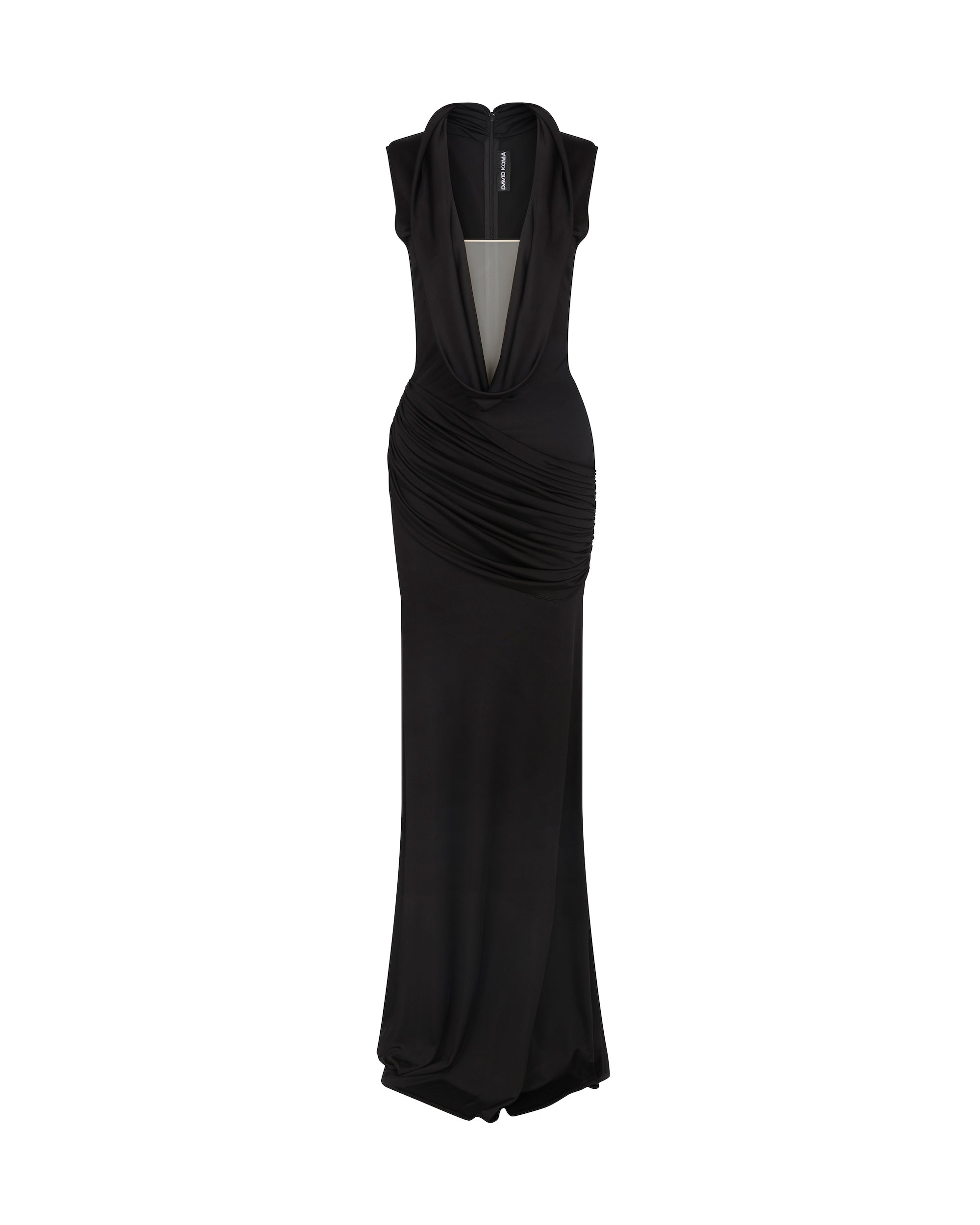 ワンピース DAVID KOMA Women Dresses RE23DK07DCO BLK Black David Koma Black Dresses | Contemporary Ready to Wear | Coveti