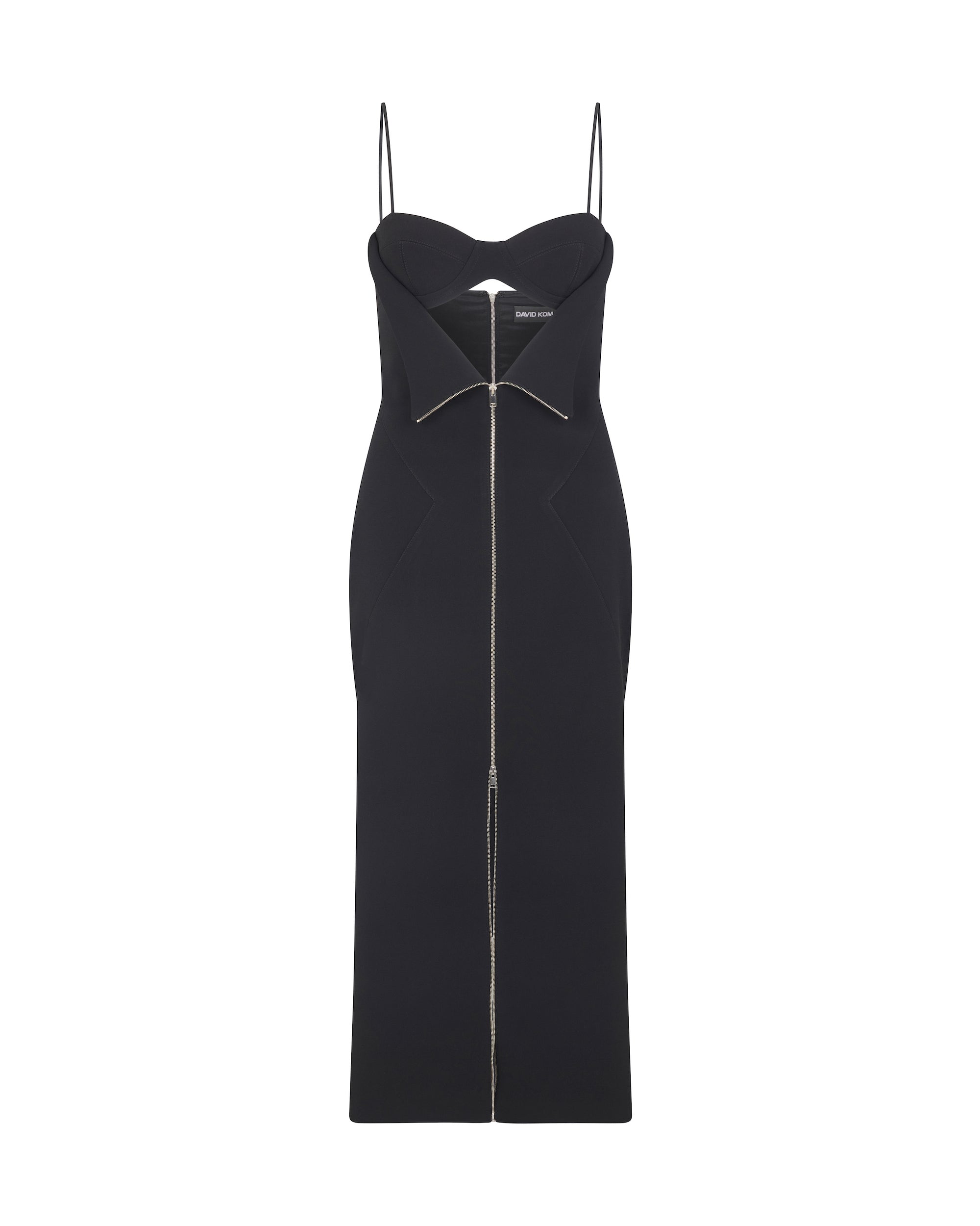 オールインワン・サロペット David Koma Wave Neckline Tulle Insert Long Slv Mini Dress David Koma | Dresses | David Koma Wave Neckline Tulle Insert