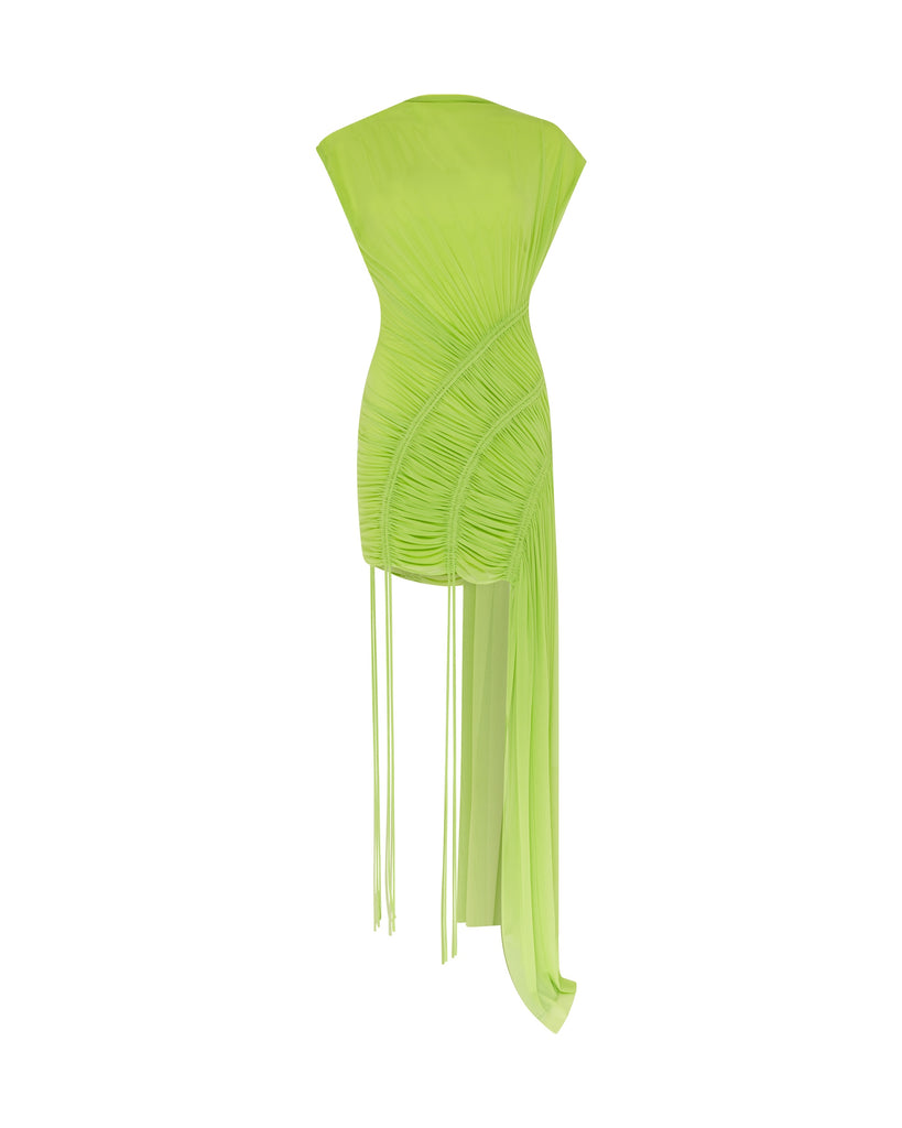david koma scarf asymmetrical hem mini dress ASYMMETRIC RUCHED – David Koma is a garden wedding dress SHEINNeu Backless Halter Neck Size:3 (L)