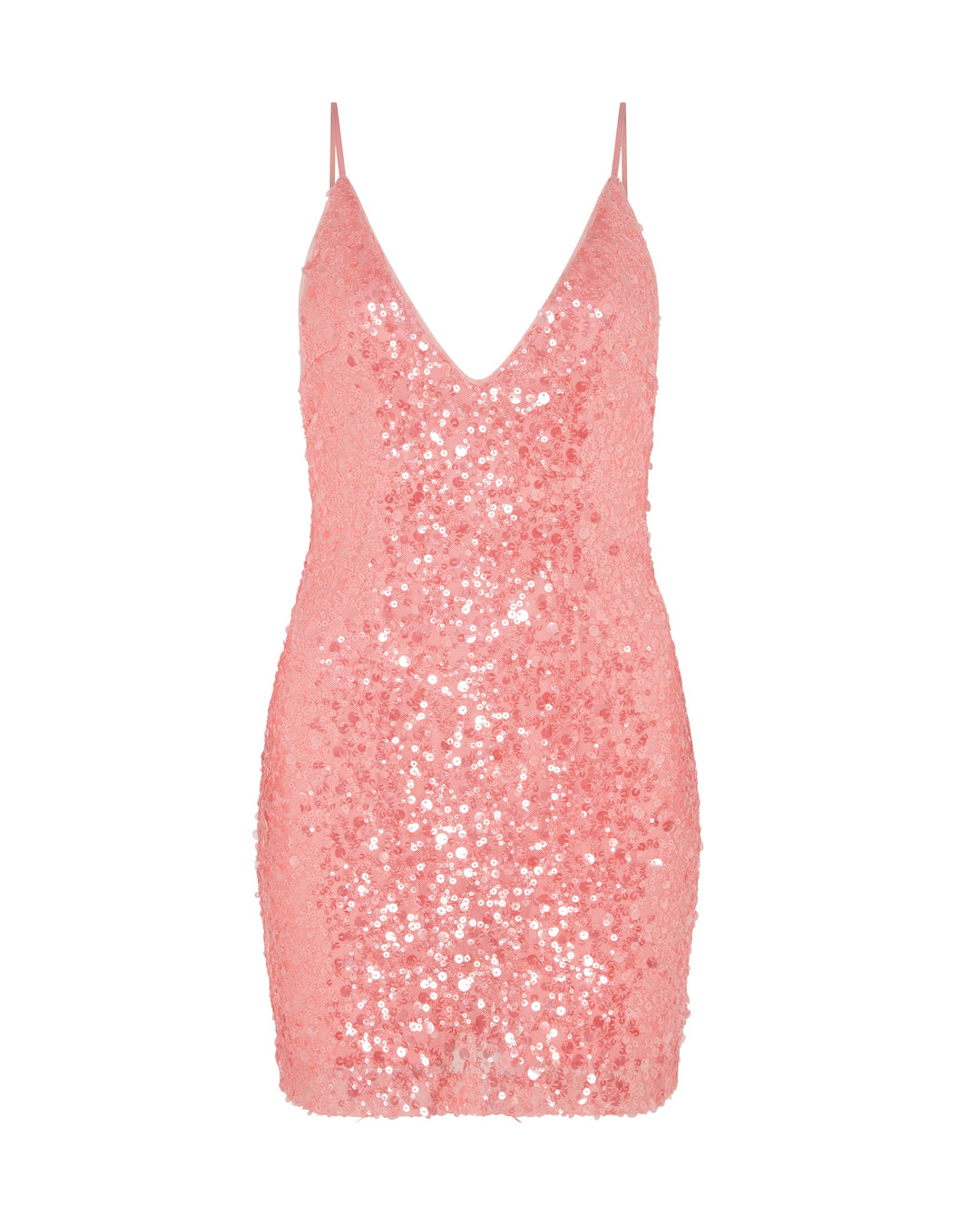 SEQUIN MINI DRESS IN PINK David Koma SEQUIN MINI DRESS IN PINK David Koma