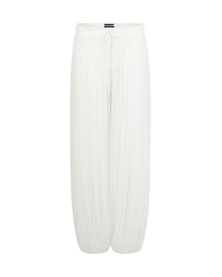 PLEATED HAREM TROUSERS