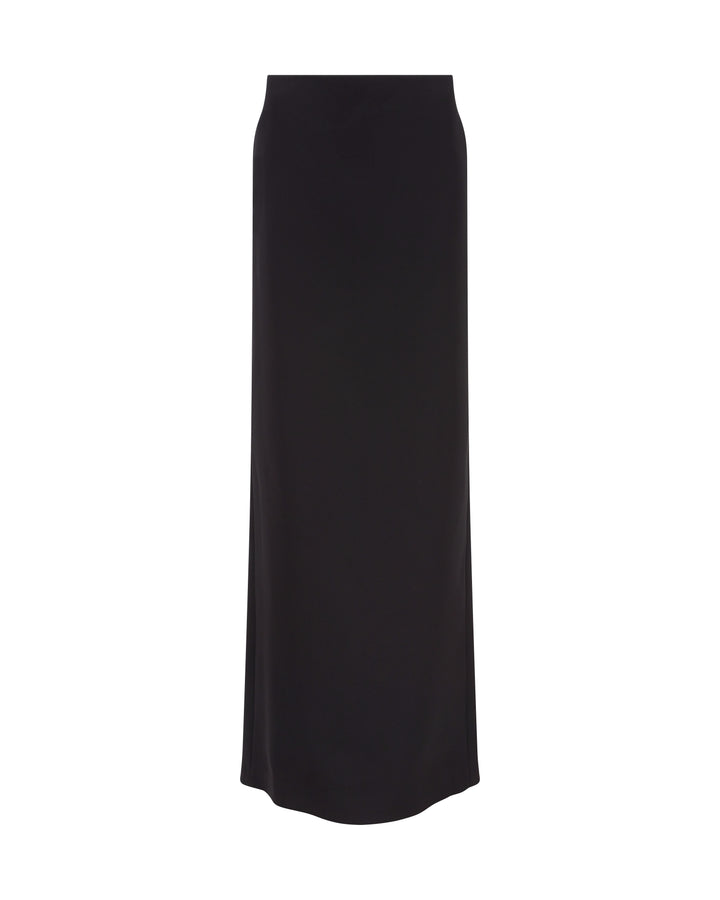 LOW WAIST SATIN MAXI SKIRT
