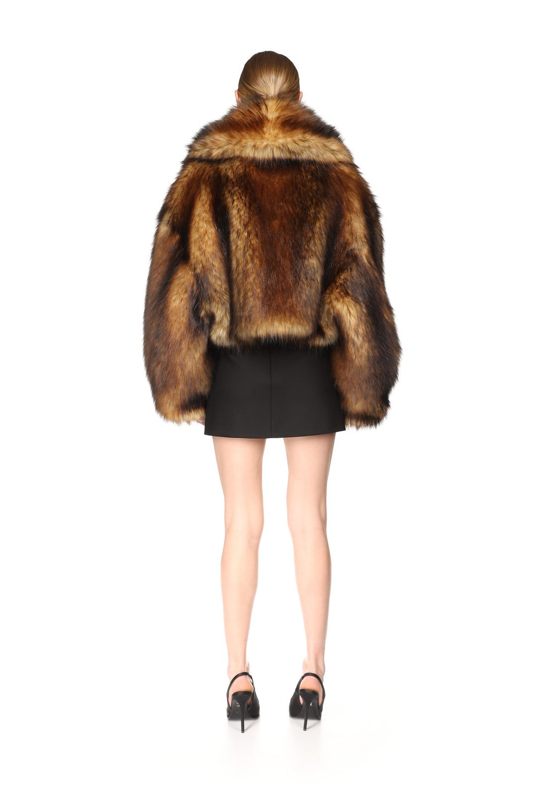 FAUX-FUR OVERSIZED JACKET