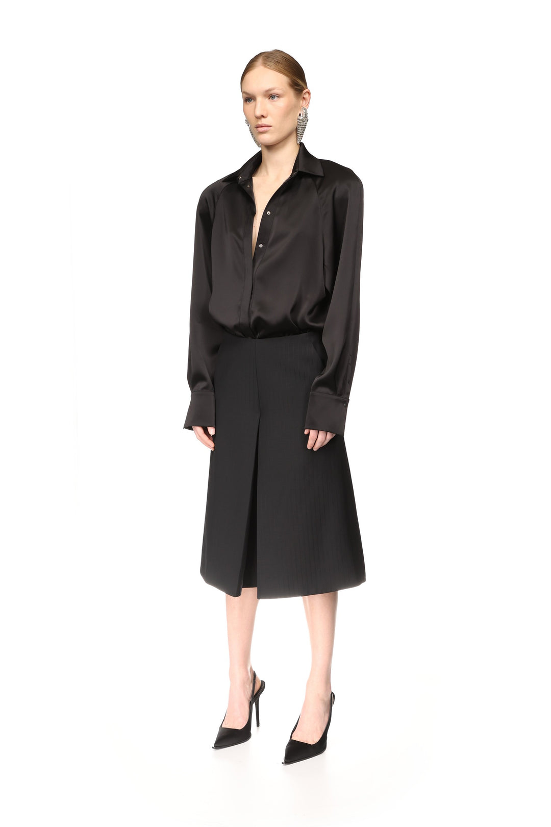 SATIN SHIRT
