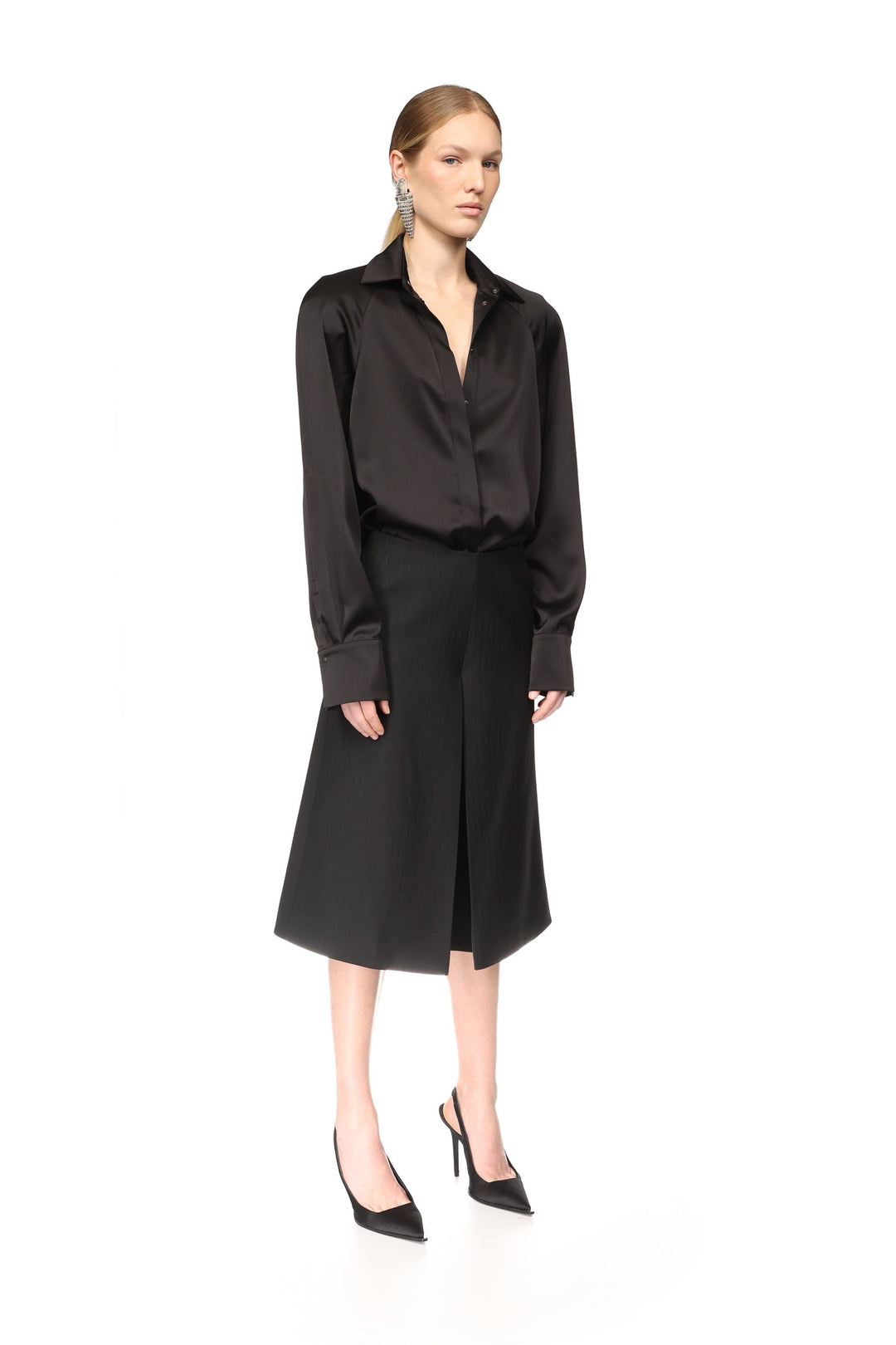 SATIN SHIRT