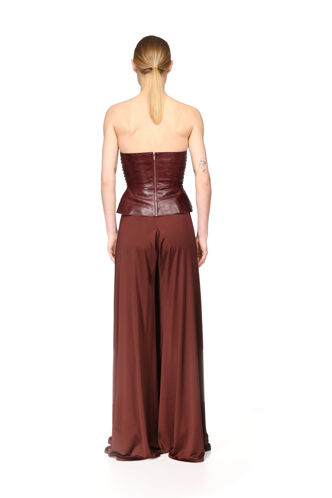 WIDE LEG FLOWY TROUSERS