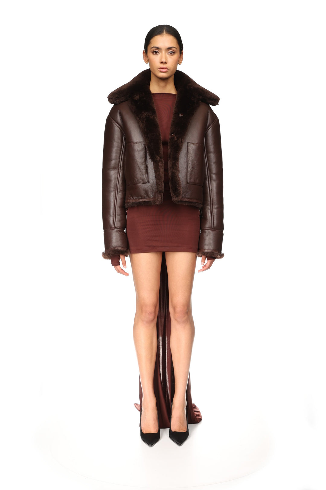 REVERSIBLE SHEARLING JACKET