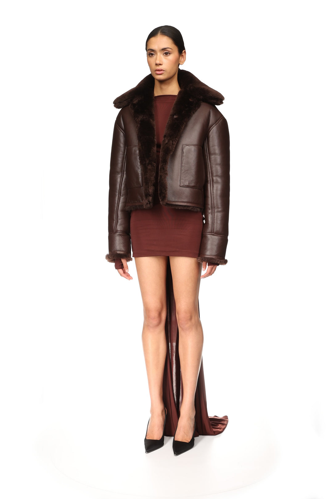 REVERSIBLE SHEARLING JACKET