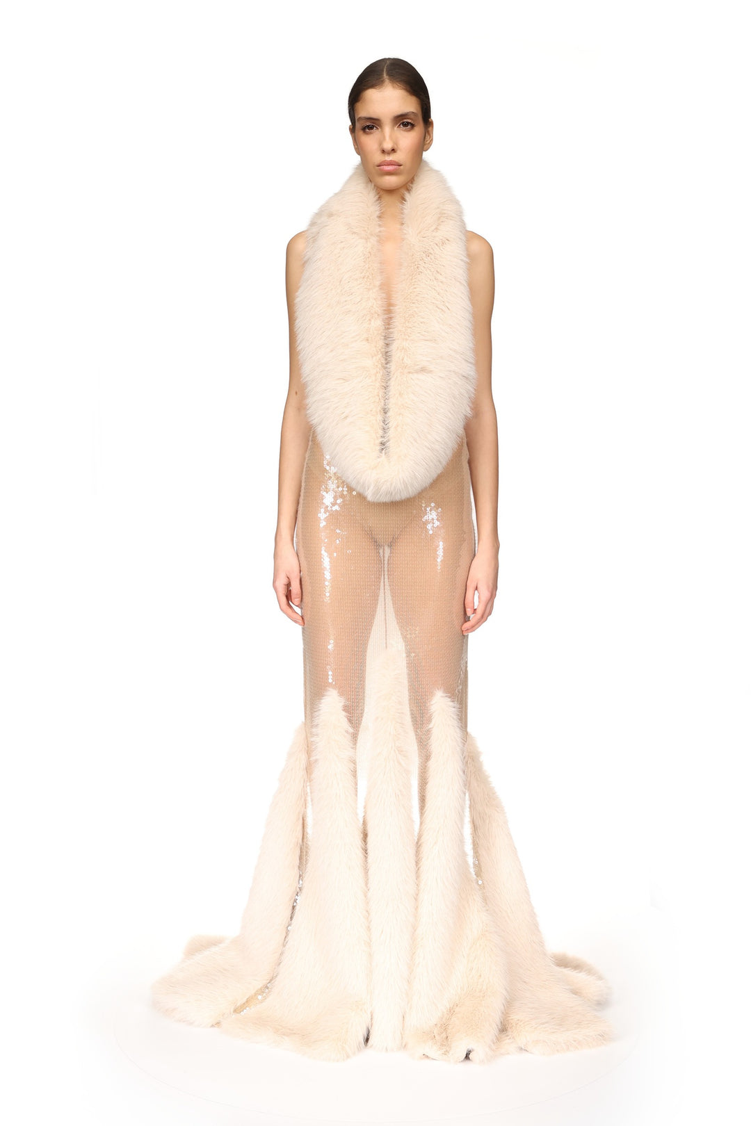 FAUX-FUR STOLE