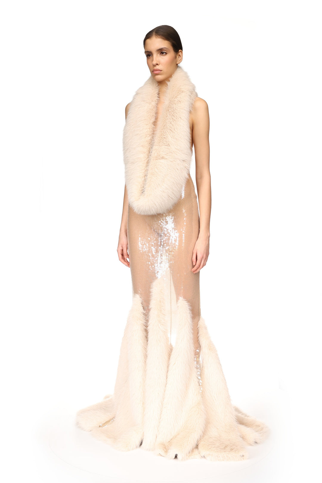 FAUX-FUR STOLE
