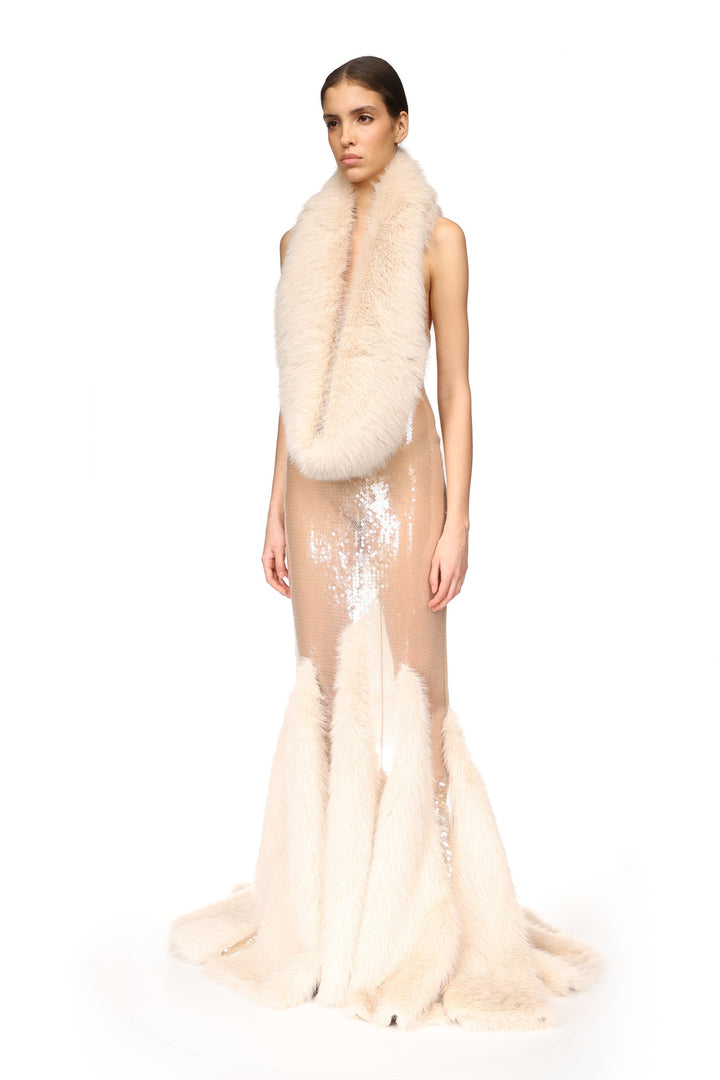 FAUX-FUR STOLE