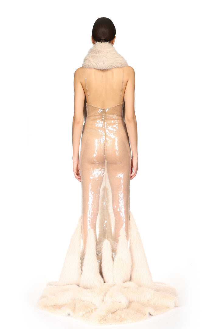 FAUX-FUR STOLE