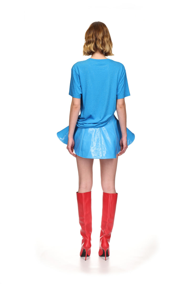 SUPERGIRL x DAVID KOMA RHINESTONE T-SHIRT