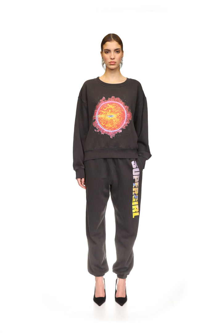 SUPERGIRL x DAVID KOMA PRINT SWEATSHIRT