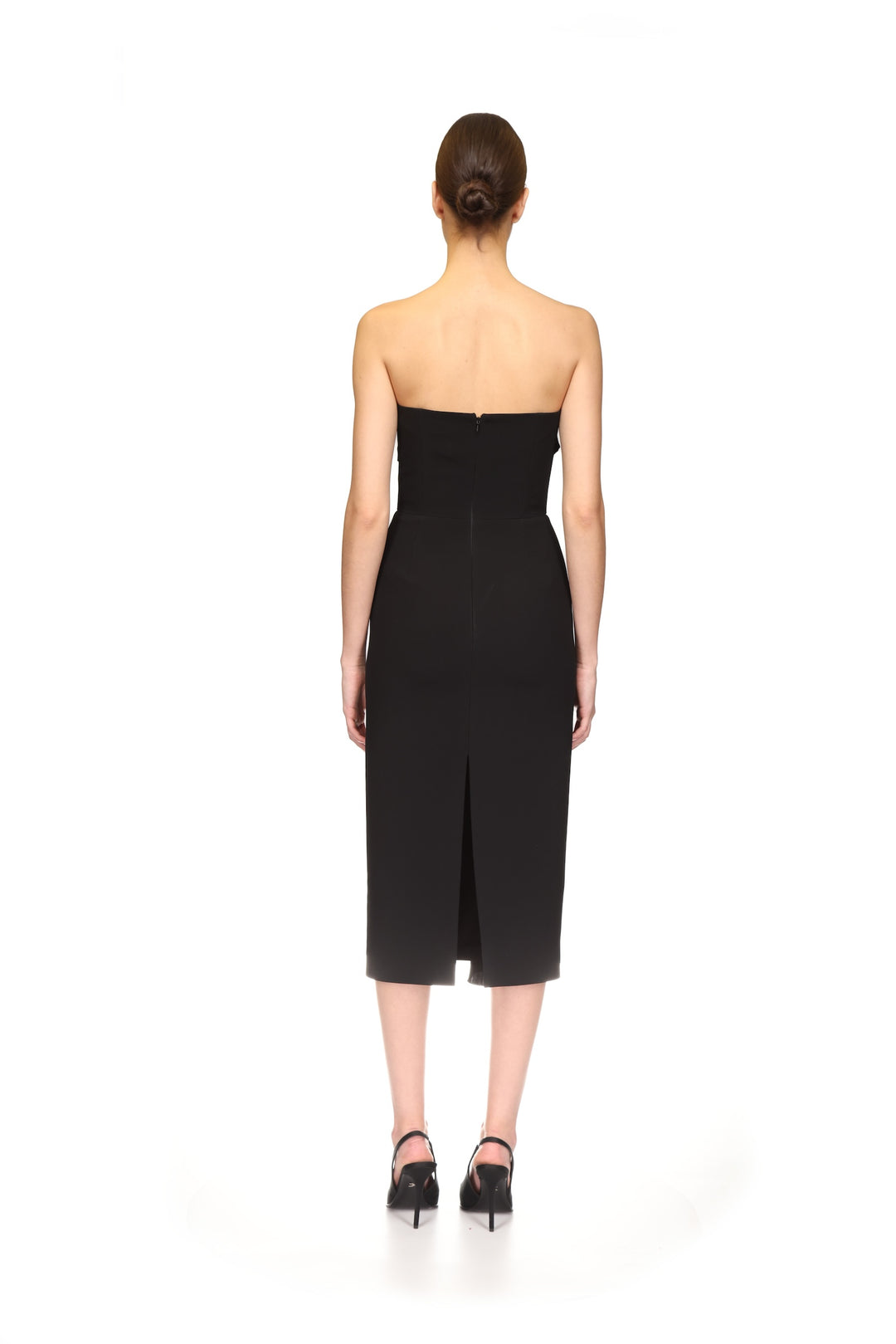 DRAPE OVERLAY AND STAR MIDI DRESS