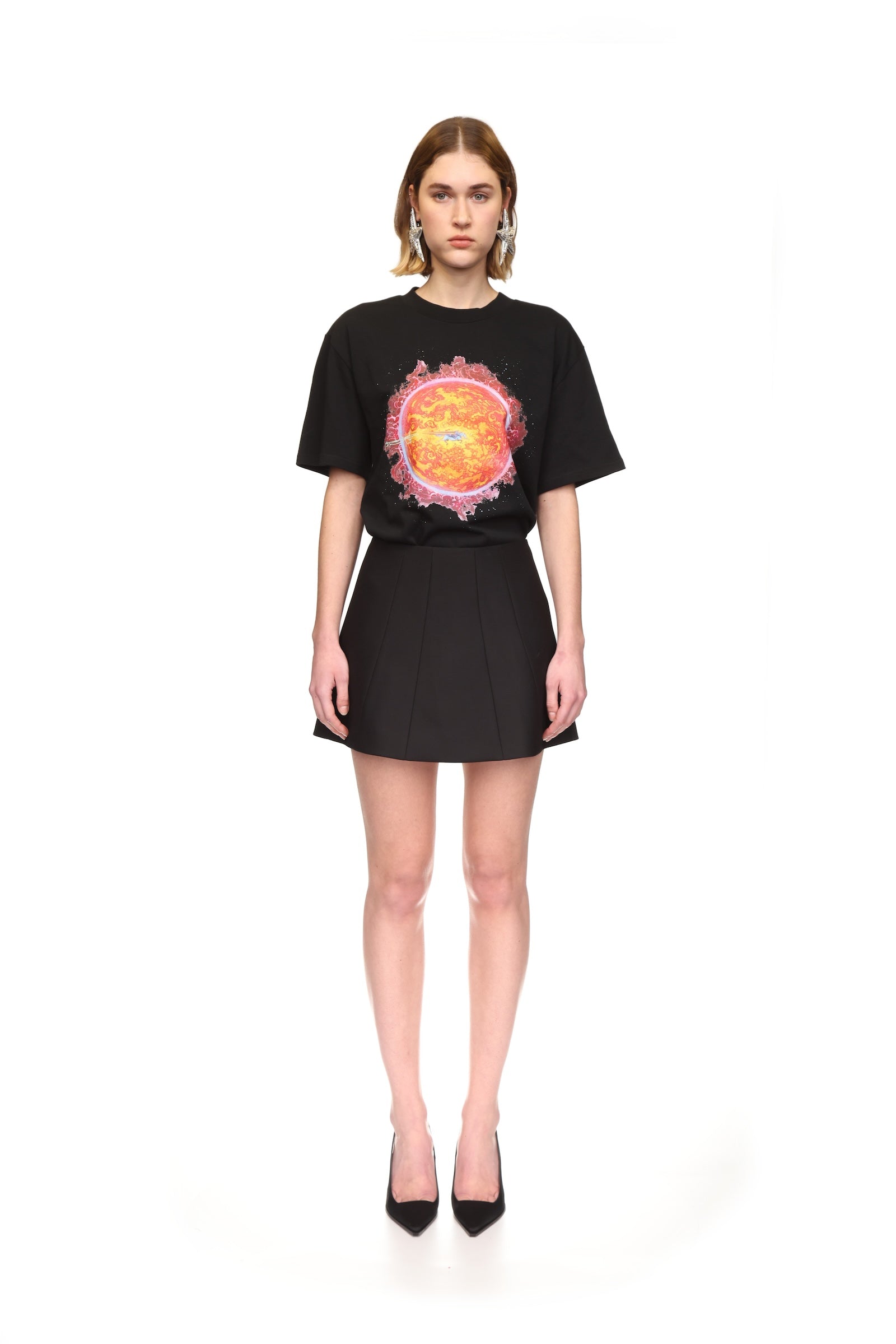 【DAVID KOMA】BLACK WAIST-MARK peplum BELT DAVID KOMA Online Store – David Koma