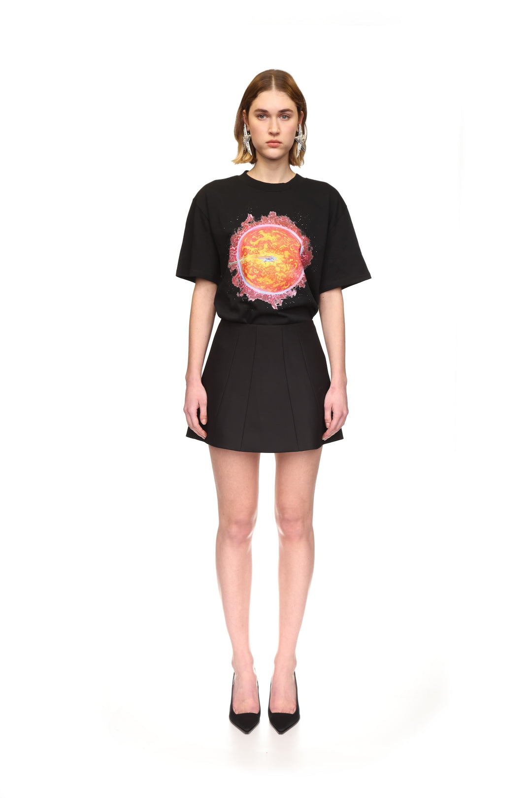 SUPERGIRL x DAVID KOMA PRINT T-SHIRT
