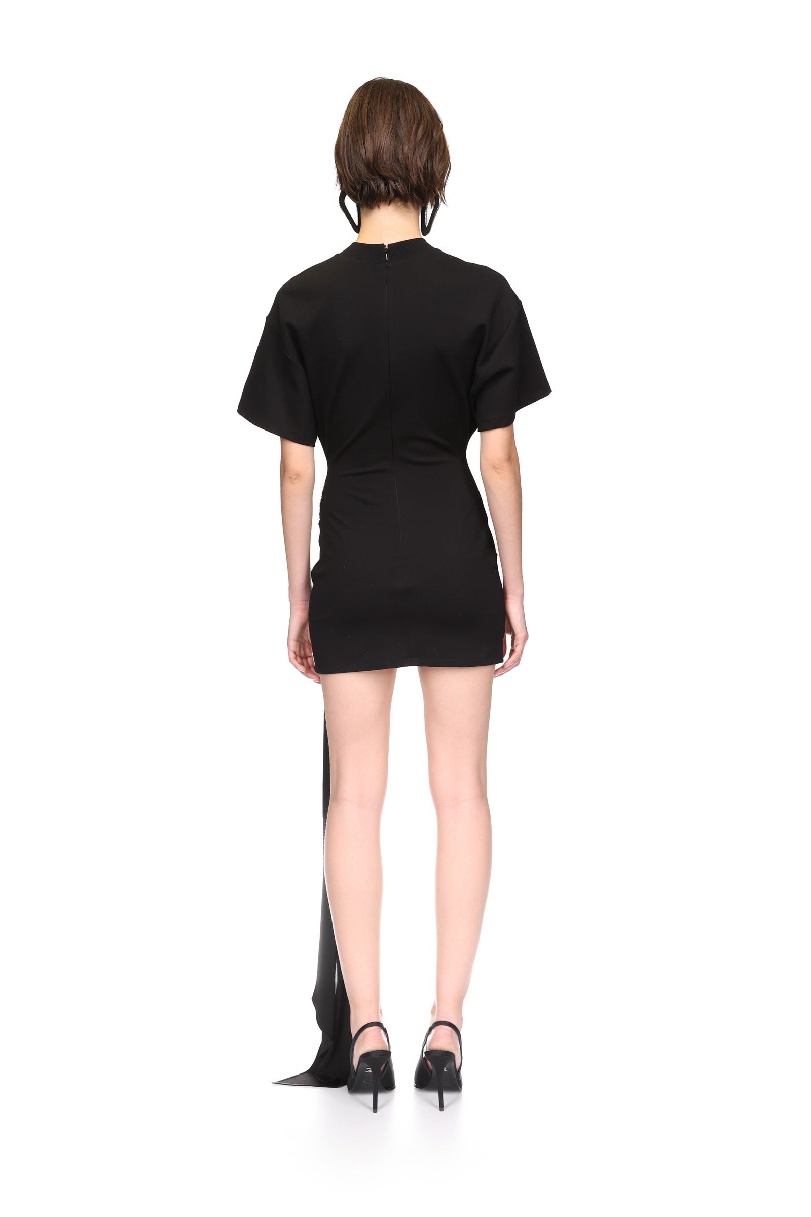 オールインワン・サロペット David Koma Rectangle Crystal Embroidery Detail Midi Dress David Koma Rectangle Crystal Embroidery Detail Midi Dress