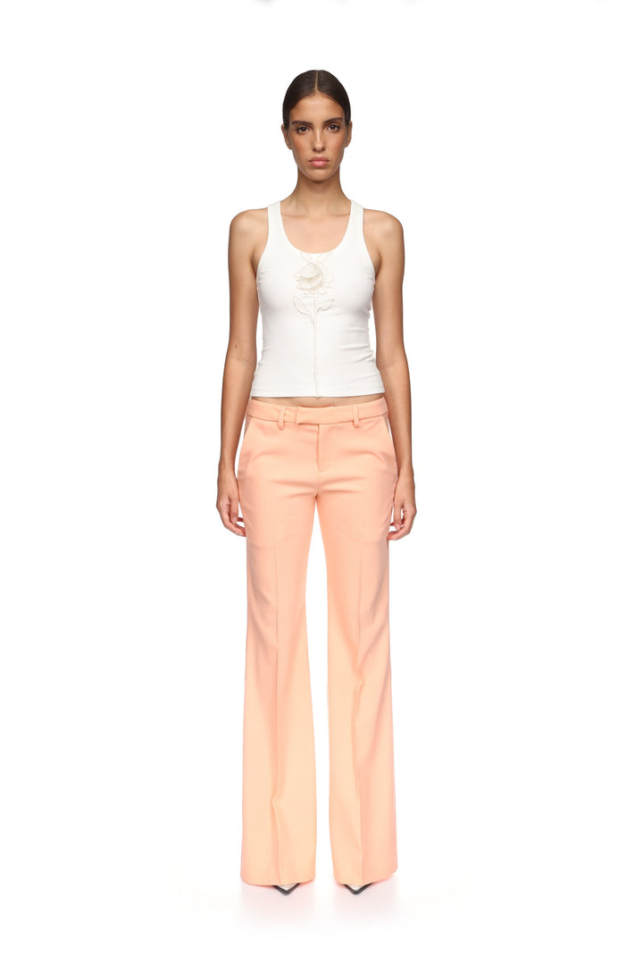 TAILORED TROUSERS IN WHITE