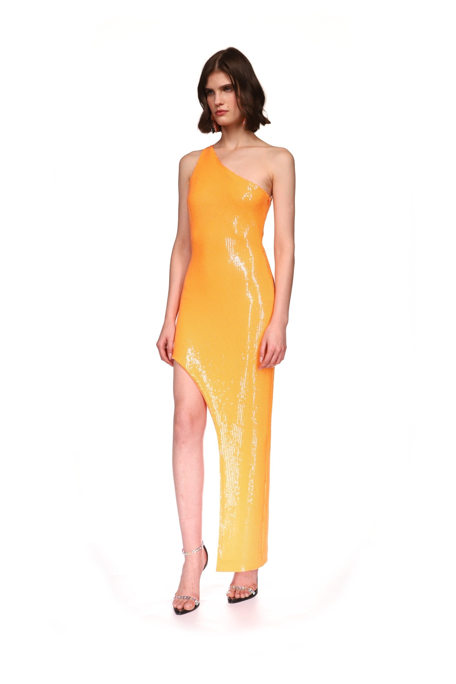 オールインワン・サロペット David Koma Asymmetrical Open-Leg Midi Dress ONE SHOULDER ASYMMETRIC OPEN LEG MIDI DRESS IN BLACK – David