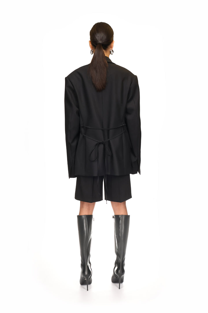 CRYSTAL ROSE TAILORED JACKET