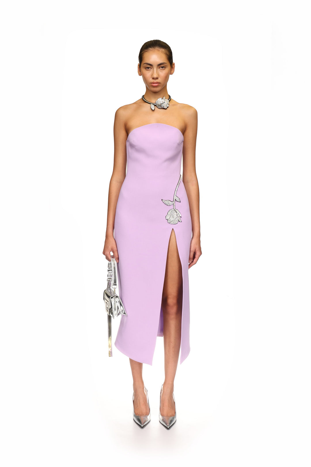 David koma purple dress best sale